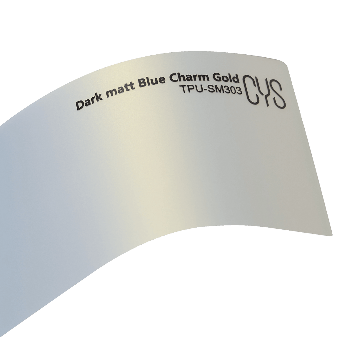 Dark Matt Blue Charm Gold CYS TPU-SM303