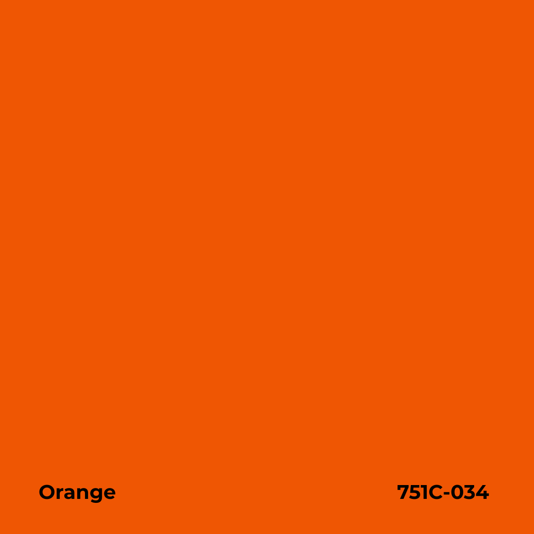 ORACAL 751C I 034 ORANGE