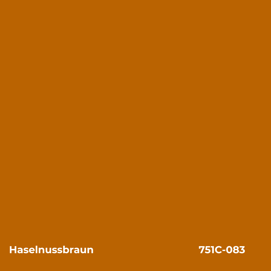 Farbmuster Haselnussbraun – Autofolie Oracal 751C-083