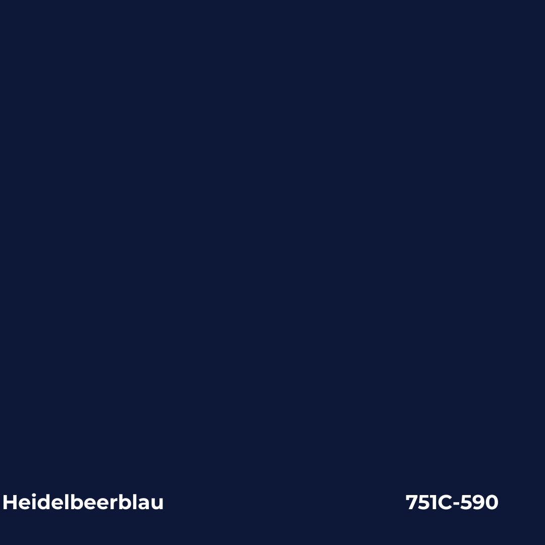 Farbmuster Heidelbeerblau – Autofolie Oracal 751C-590