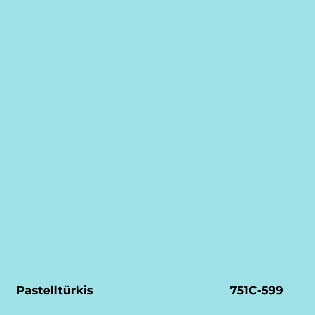 ORACAL 751C I 599 PASTELLTÜRKIS