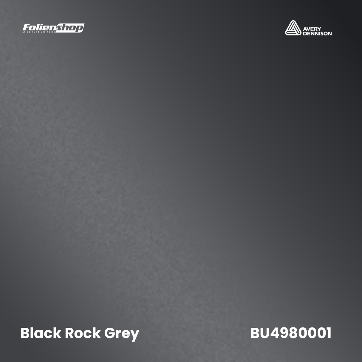 Avery Dennison SWF BU4980001 Black Rock Grey Satin Autofolie