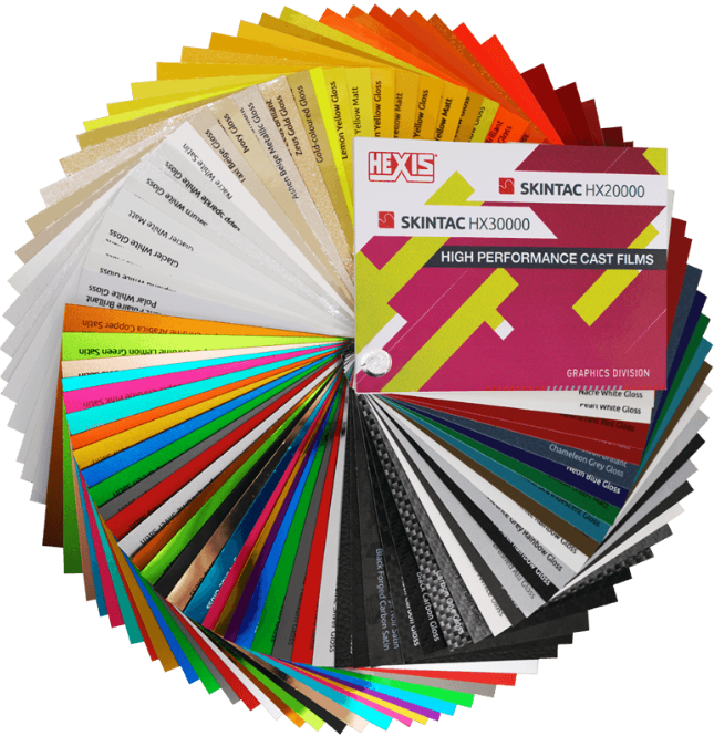 Farbfächer | HEXIS SKINTAC HX20000