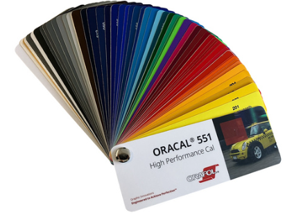 Oracal 551 I Farbfächer