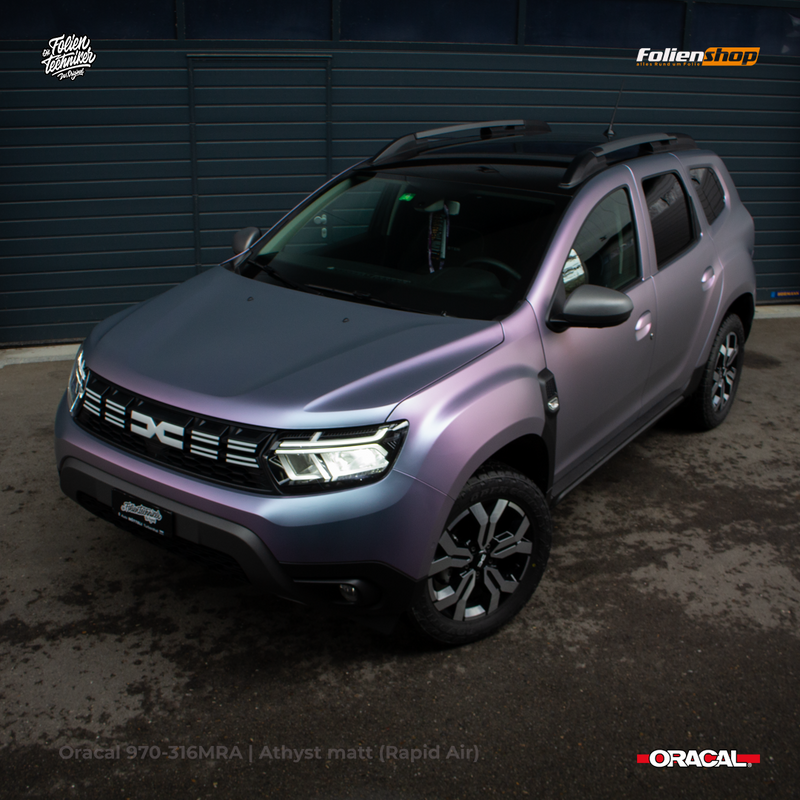 Dacia Car Wrapping Project in Switzerland – Folienshop