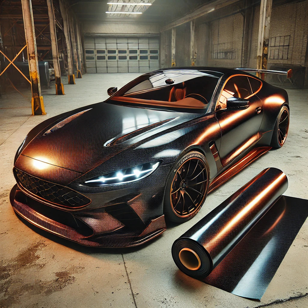 K75479 I Hochglanz Schwarz mit Kupferschimmer