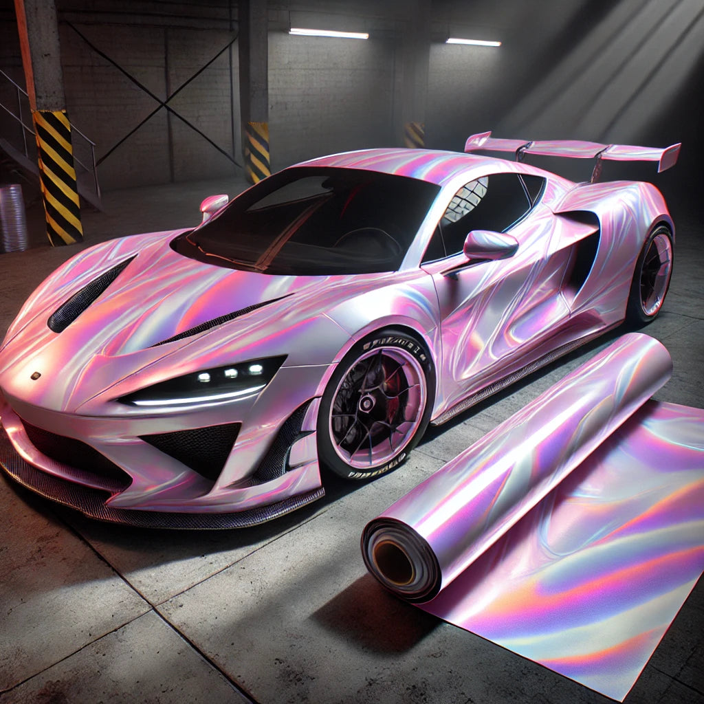 KPMF K75488 Magenta White Pearlescent Gloss Cast Film