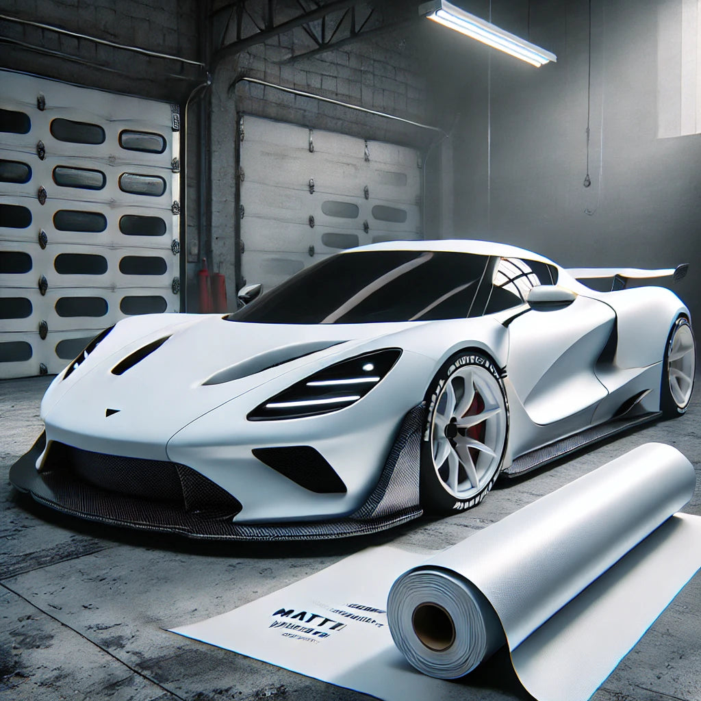 KPMF K75540 Matt Crystalline White Cast Car Wrap Film