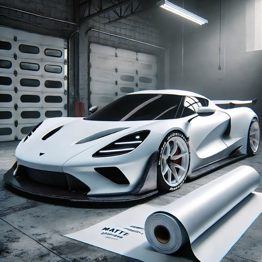 KPMF K75540 Matt Crystalline White Cast Car Wrap Film