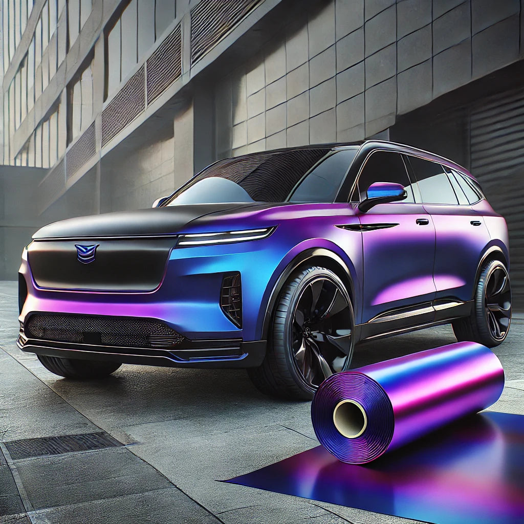 KPMF K75566 I Matt Lila Blau Schillernd Cast