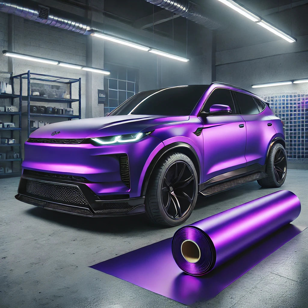 KPMF K75568 Iced Amethyst Titanium Matte Car Wrapping Film