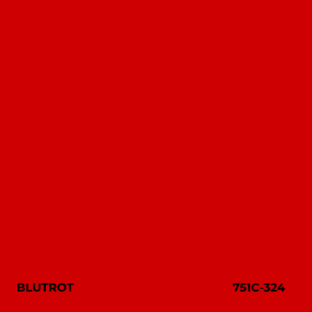 ORACAL 751C I 324 Blutrot – Glänzende Plotterfolie in intensivem Rot