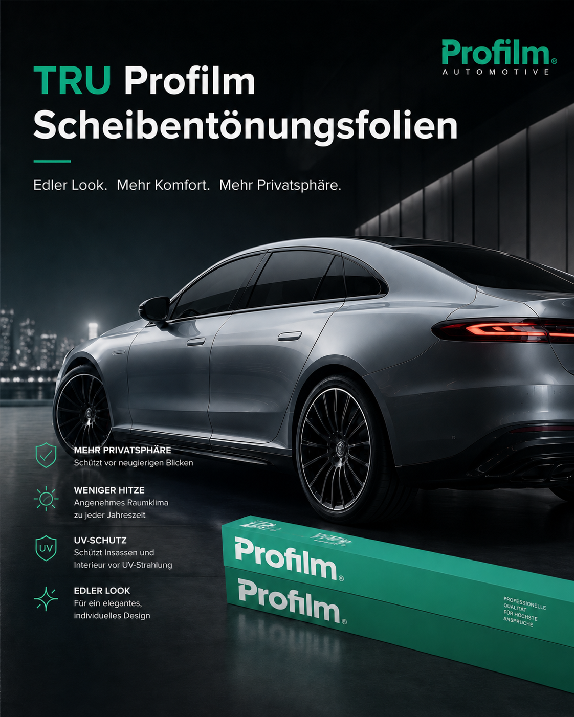 Profilm TRU Scheibentönungsfolie, Rolle