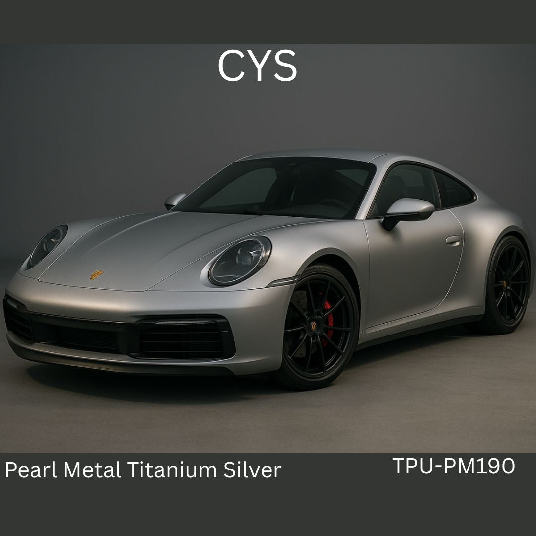 Pearl Metal Titanium Silver CYS TPU-PM190