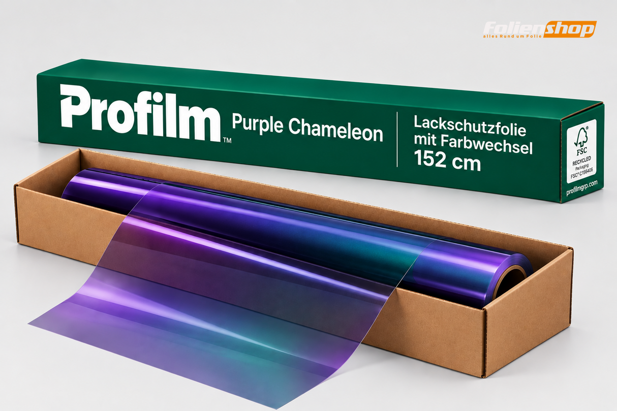 Profilm Purple Chameleon Lackschutzfolie mit Farbwechsel, 152 cm