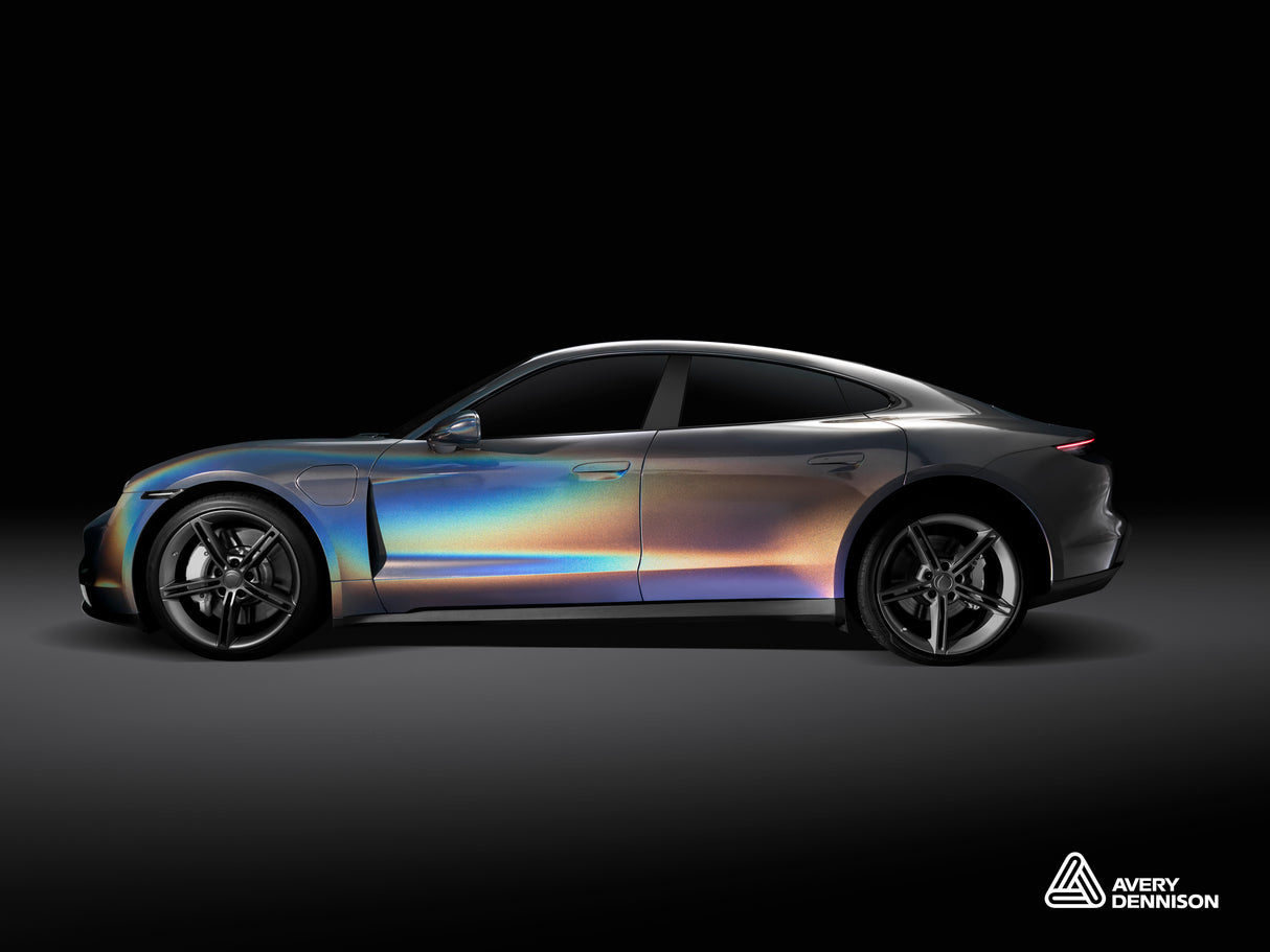 Avery Dennison® Supreme Wrapping™ Film | Gloss Metallic Pride Prismatic Grey