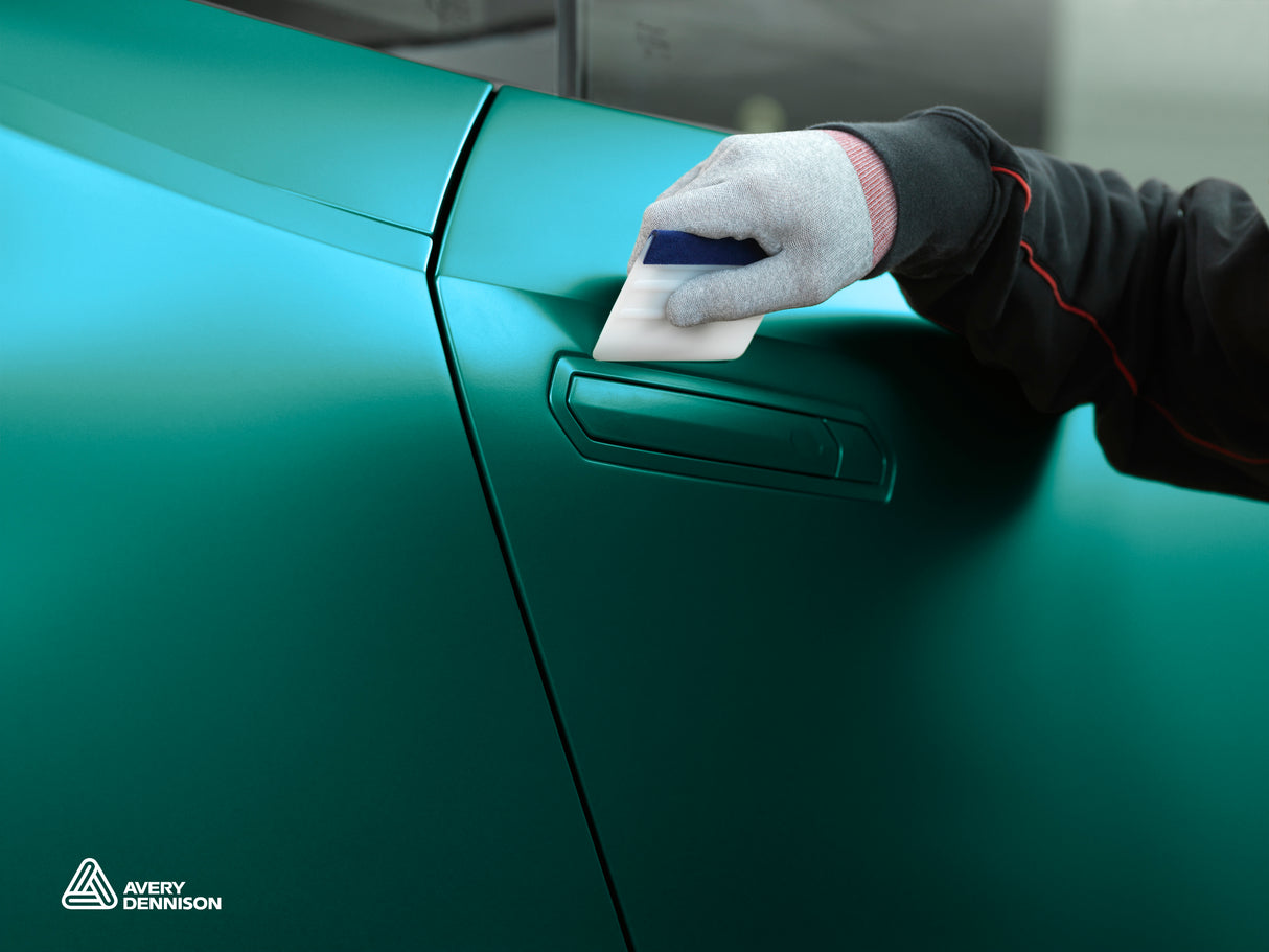 Avery Dennison® Supreme Wrapping™ Film | Satin Metallic Cool Teal