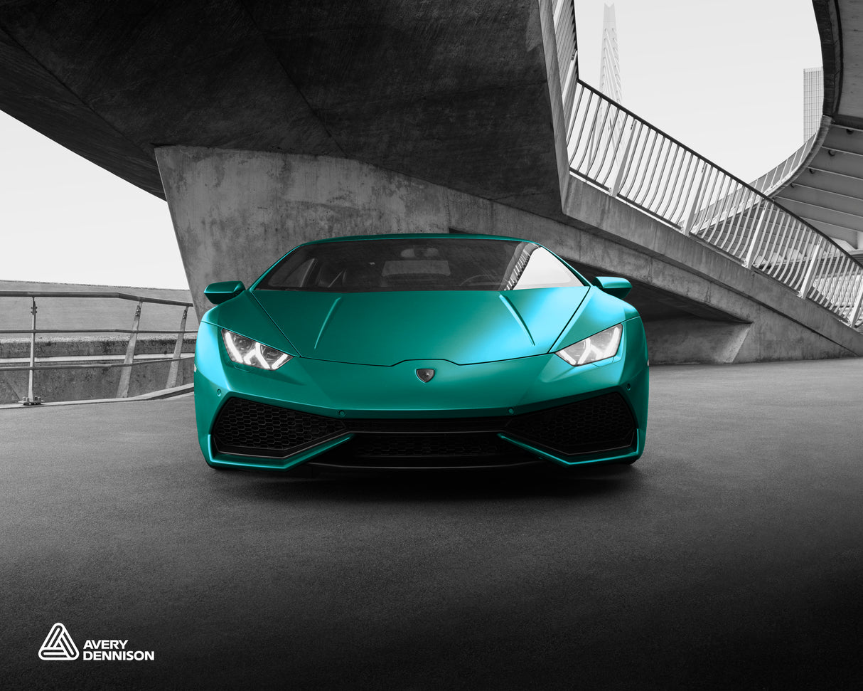 Avery Dennison® Supreme Wrapping™ Film | Satin Metallic Cool Teal