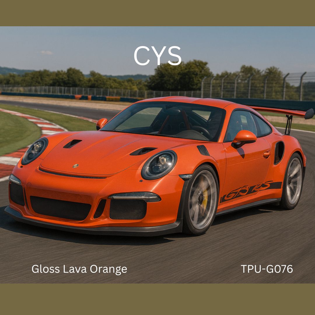 Gloss Lava Orange( Porsche) CYS TPU-G076