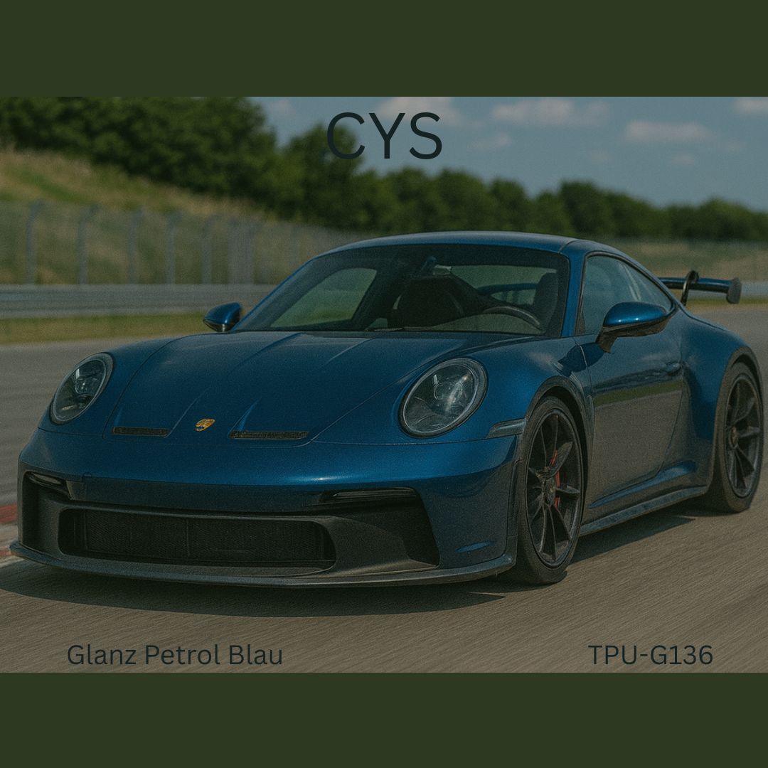 Gloss Petrol Blue (Porsche) CYS TPU-G136