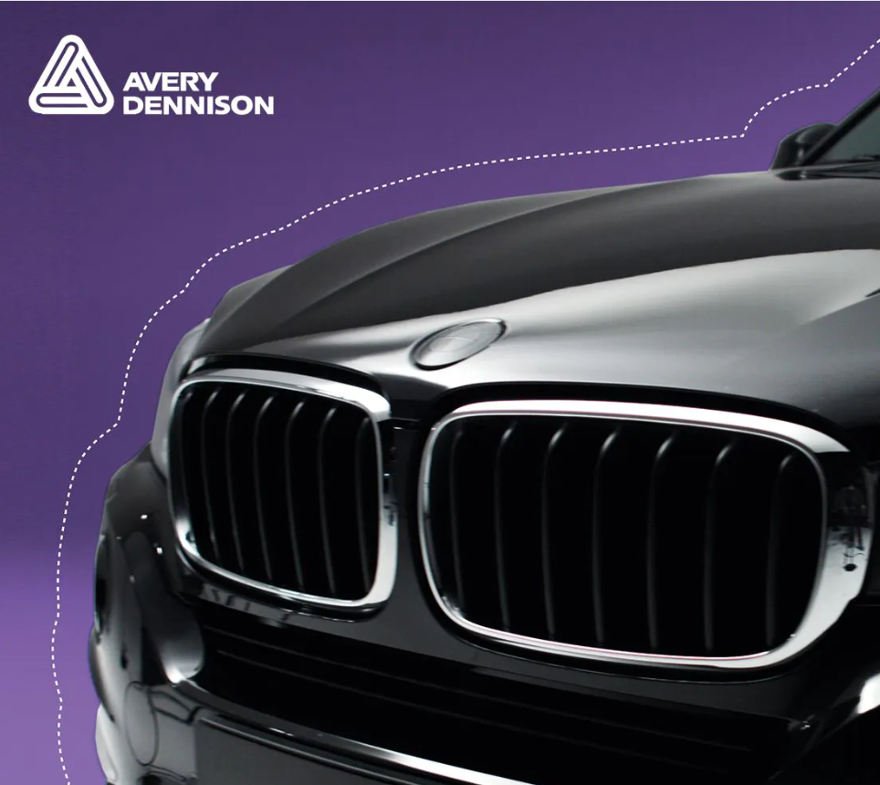 Automotive Vinyl Wrap Design Sample