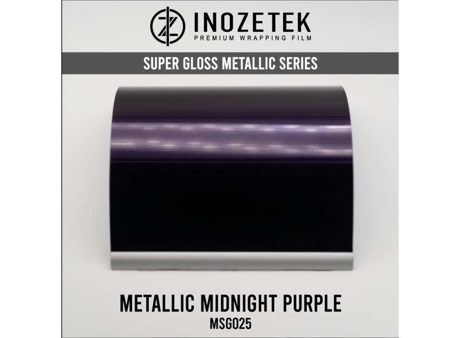 Inozetek Super Gloss Metallic Midnight Purple Wrap