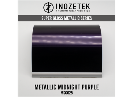 Inozetek Super Gloss Metallic Midnight Purple Wrap