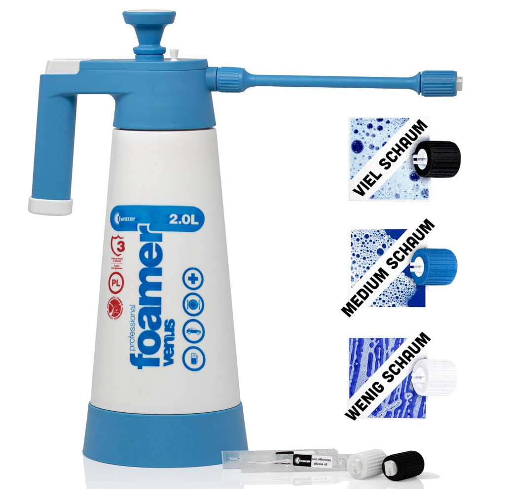 Kwazar - Venus Super Foamer 2 liters with 3 nozzles-5