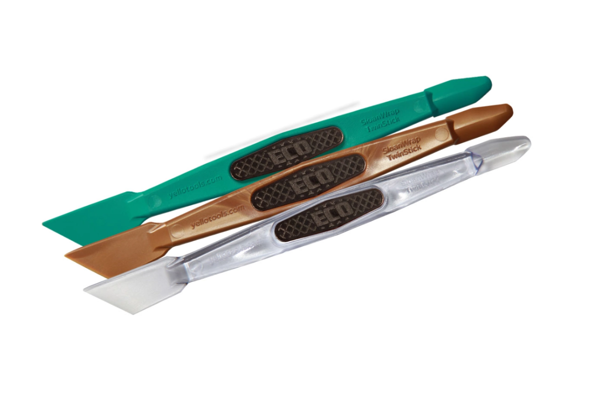 Yellotools WrapStick Eco Sloan mini squeegees