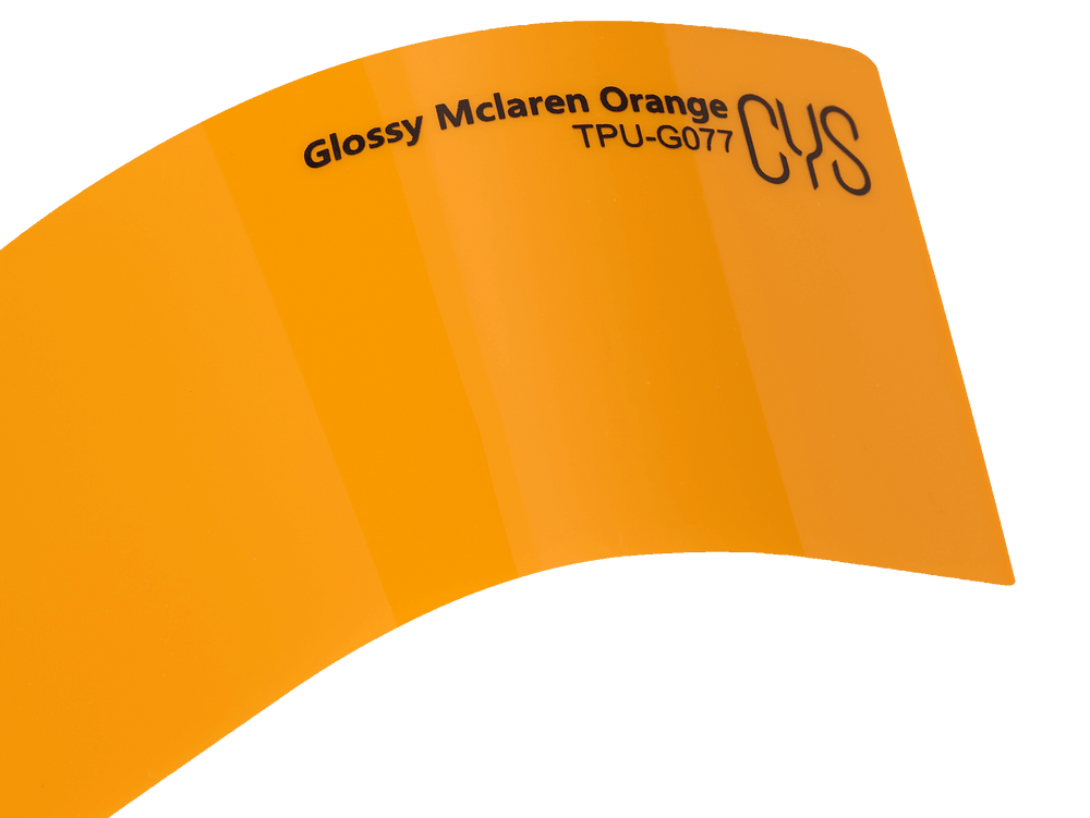 Glossy Mclaren Orange CYS TPU-G077