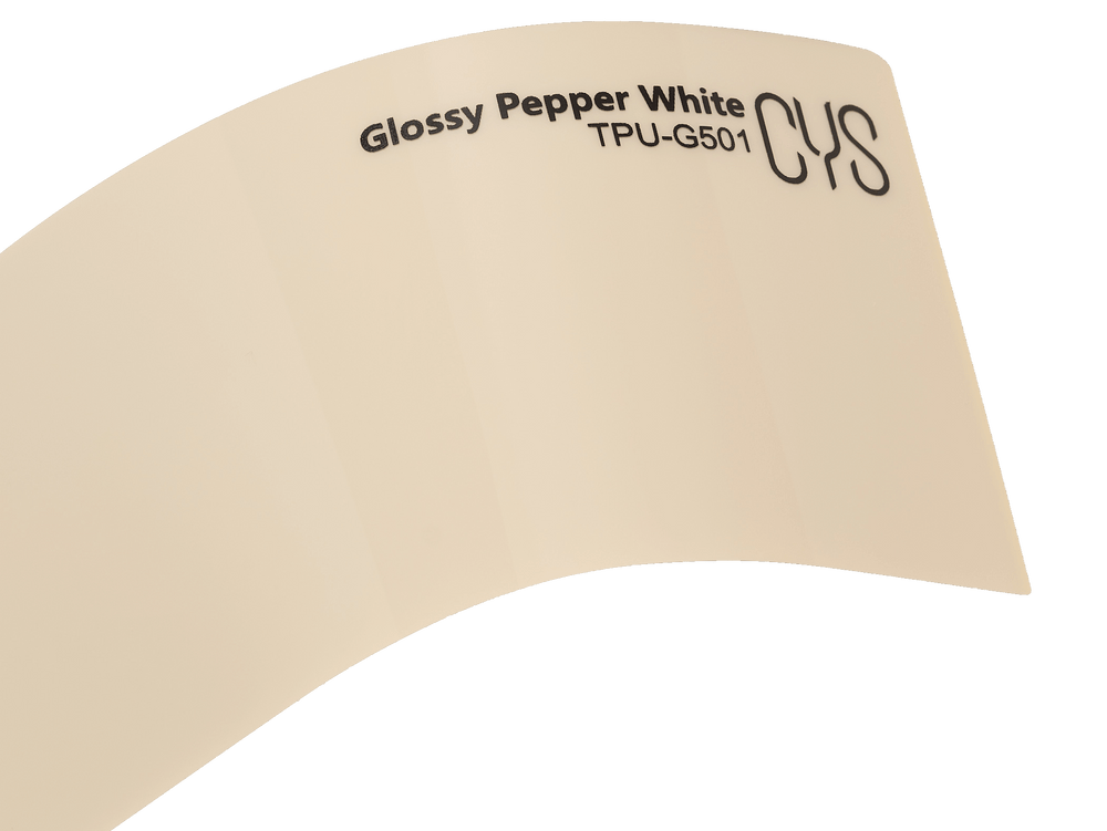 Glossy Pepper White CYS TPU-G501