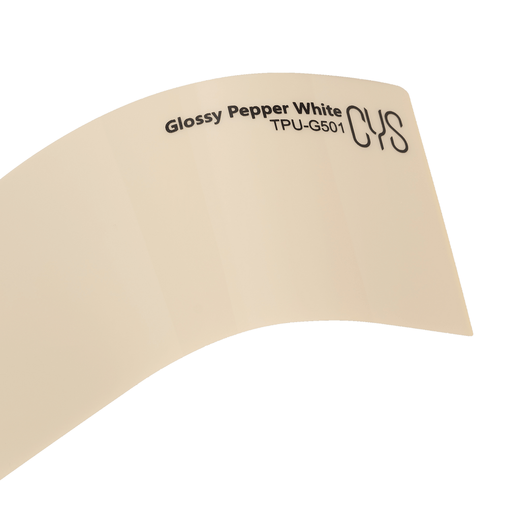 Glossy Pepper White CYS TPU-G501