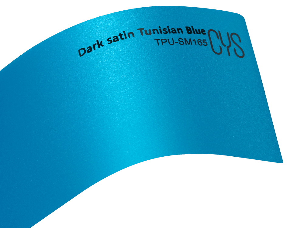 Dark Satin Tunisian Blue CYS TPU-SM165