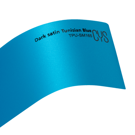 Dark Satin Tunisian Blue CYS TPU-SM165
