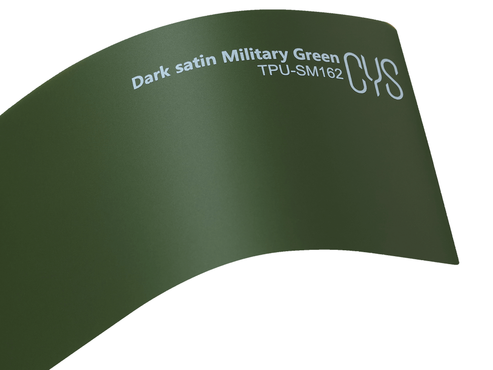 Dark satin Military Green CYS TPU-SM162