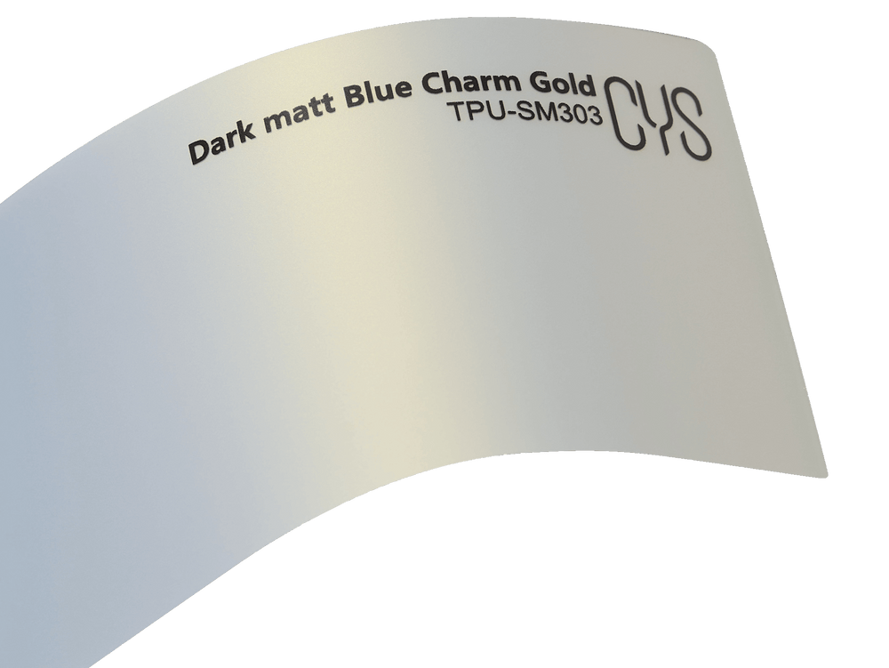 Dark Matt Blue Charm Gold CYS TPU-SM303