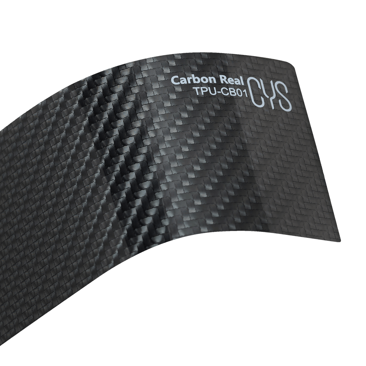CYS TPU-CB01 Carbon Real|Carbon Glänzend Lackschutzfolie für Lang anhaltende Leistung