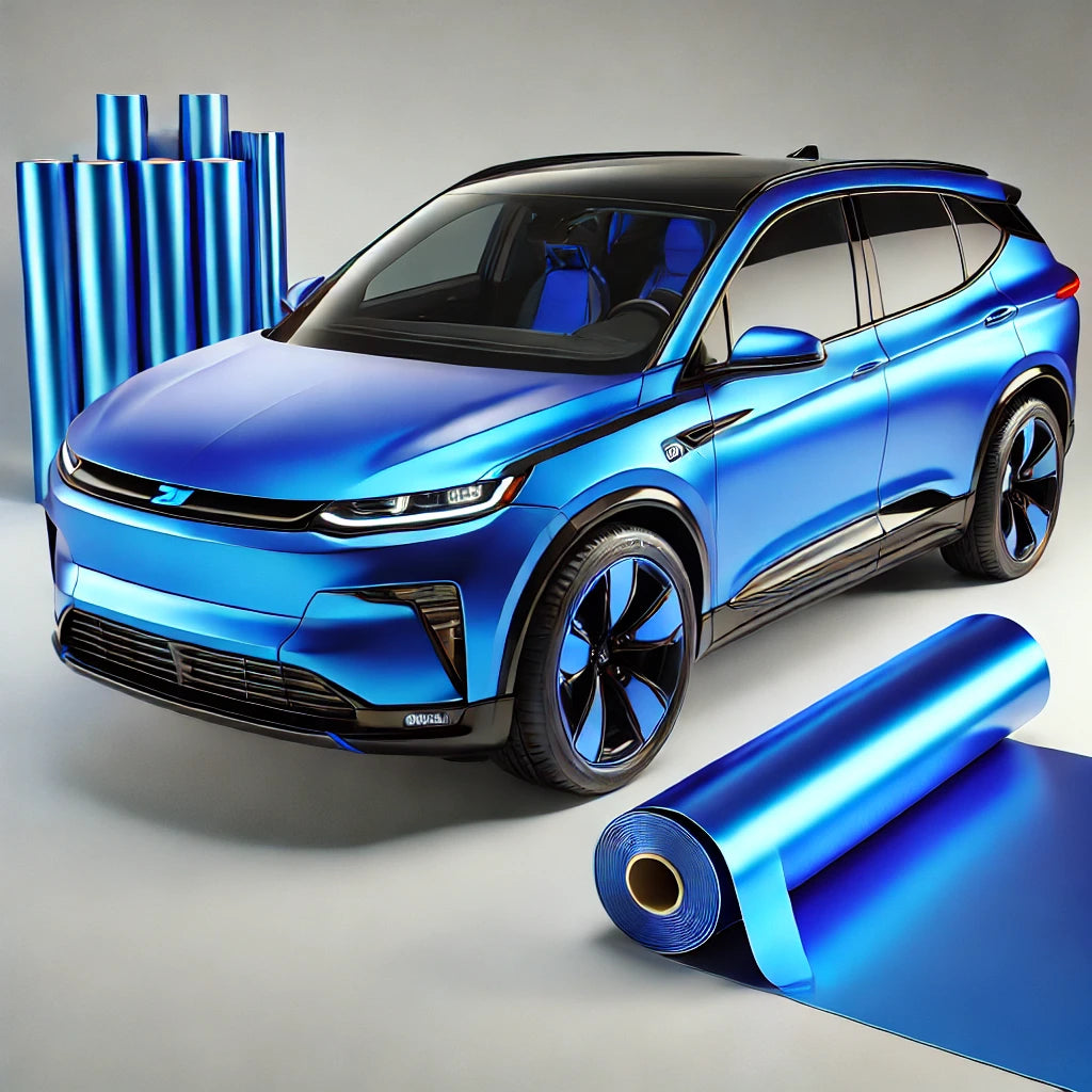 3M Wrap Film 2080 G337 - Blue Fire Gloss