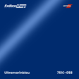 Farbmuster Ultramarinblau – Autofolie Oracal 751C-058