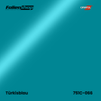 Farbmuster Türkisblau – Autofolie Oracal 751C-066