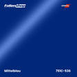 Farbmuster Mittelblau – Autofolie Oracal 751C-536