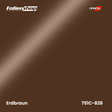 Farbmuster Erdbraun – Autofolie Oracal 751C-828