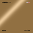 Farbmuster Gold I – Autofolie Oracal 751C-930