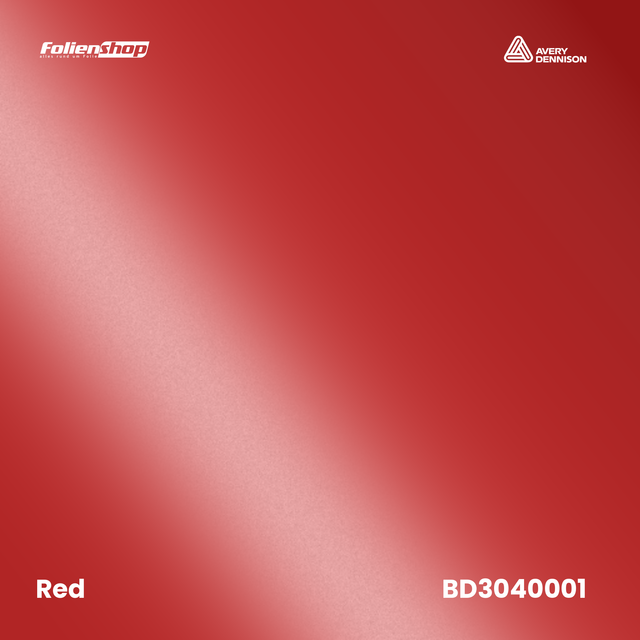 Avery Dennison SWF BD3040001 Diamond Red Autofolie