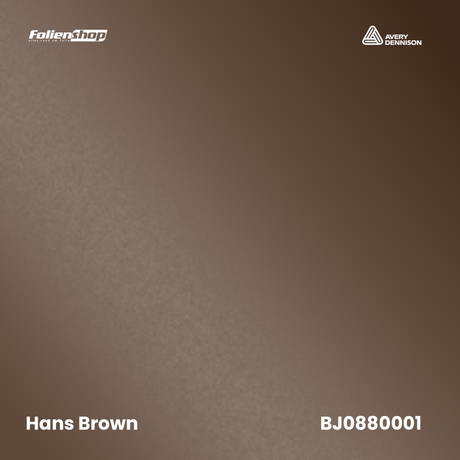Avery Dennison SWF BJ0880001 Hans Brown Satin Autofolie