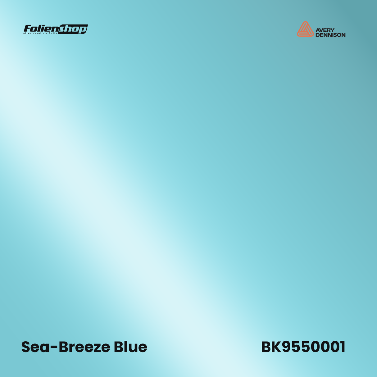 Avery Dennison SWF BK9550001 Sea-Breeze Blue Glanz Autofolie