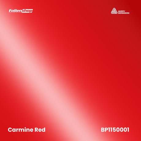 Avery Dennison SWF BP1150001 Carmine Red Glanz Autofolie