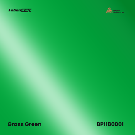 Avery Dennison SWF BP1180001 Grass Green Glanz Autofolie