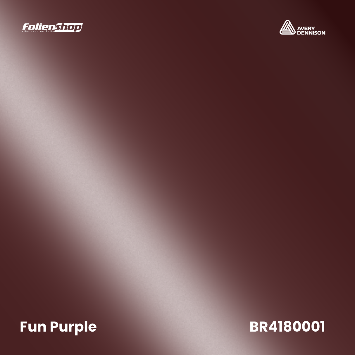 Avery Dennison SWF BR4180001 Fun Purple Glanz Autofolie