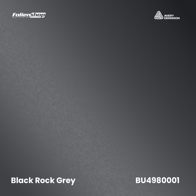 Avery Dennison SWF BU4980001 Black Rock Grey Satin Autofolie